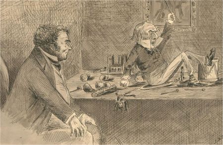 Claude Allin Shepperson RI (1867-1921) - Early 20th Century Pen and Ink Drawing